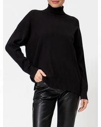 Twinset - Basic Viscose Blend Long-Sleeved Turtleneck Jumper - Lyst