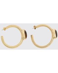 Liviana Conti - Tabita Brass Earrings With Stone - Lyst