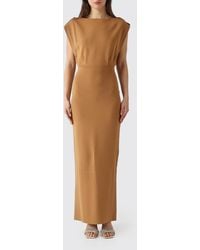 Elisabetta Franchi - Long Dress - Lyst