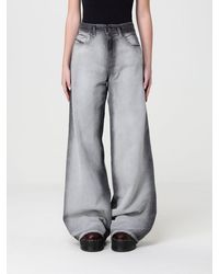 DIESEL - Jeans D-Sire De Pernera Ancha En Denim - Lyst