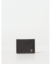 Tod's - Credit Card Holder In Leather - Lyst