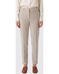 Incotex - Mid-Rise Slim Fit Corduroy Skinny Trousers - Lyst