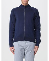 Blauer - Cardigan Zippé En Coton - Lyst