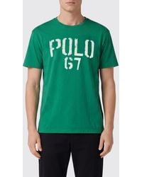 Polo Ralph Lauren - Cotton T-Shirt With Logo - Lyst