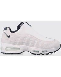 Nike - Air Max 95 Zip Leather And Nylon Sneakers With Zip Closure And Swoosh Logo - Lyst