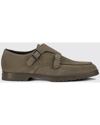Doucal's - Monk Strap Schuhe Aus Wildleder - Lyst