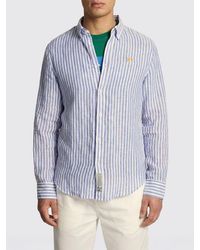 La Martina - Striped Linen Shirt - Lyst