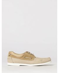 Woolrich - Suede Boat Loafers - Lyst