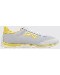 Camper - Drift Walk Recycled Fabric And Suede Sneakers - Lyst