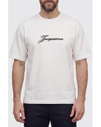 Jacquemus - Cotton T-Shirt With Logo - Lyst