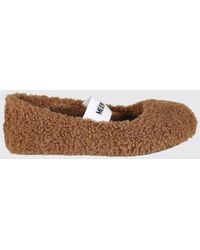 Moon Boot - Shearling Ballerina - Lyst