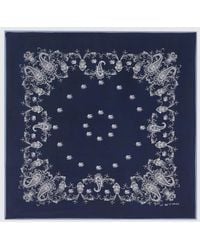 Etro - Silk Foulard With Paisley Print - Lyst