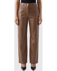 Max Mara - Violino Leather Trousers - Lyst