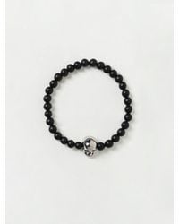 McQueen - Bracciale Con Perline - Lyst