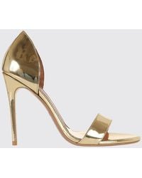 Paris Texas - Vera Laminated Patent Leather Sandals - Lyst