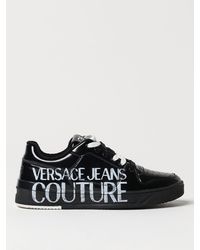 Versace - Sneakers in pelle - Lyst