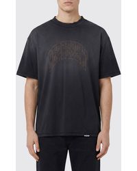 Represent - Cotton T-Shirt With Rhinestone Logo - Lyst