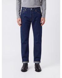 Levi's - Vaqueros 501 De De Pierna Recta De Denim De Algodón Con Talle Medio - Lyst