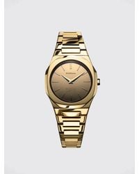 D1 Milano - Gleam Stainless Steel Quartz Watch With Anti-Reflective Glass - Lyst