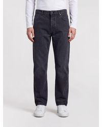 Balmain - Vaqueros Rectos Regular Fit De Denim De Algodón Con Cinco Bolsillos - Lyst