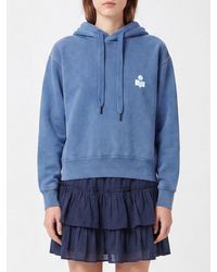 Isabel Marant - Logo Jersey Hoodie - Lyst