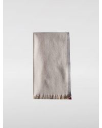Brunello Cucinelli - Sciarpa Di Lana E Cashmere - Lyst