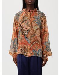 Etro - Chemise En Soie Et Coton À Imprimé Paisley - Lyst