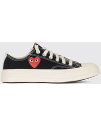 COMME DES GARÇONS PLAY - Canvas Sneakers - Lyst