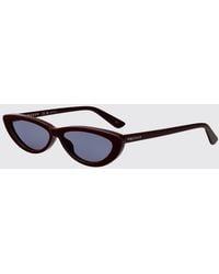 McQueen - Am0535S Recycled Acetate Sunglasses - Lyst