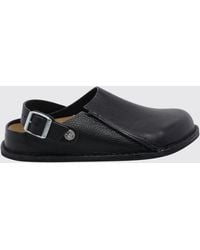 Birkenstock - Lutry Premium Tumbled Leather Slingback Mules With A Strap - Lyst