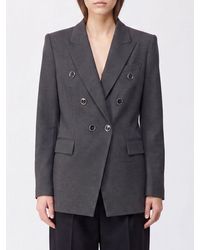 Pinko - Double-Breasted Viscose-Blend Blazer With Peak Lapels - Lyst