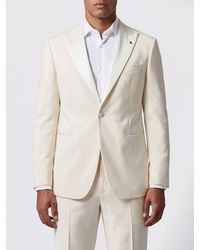 Tagliatore - Pure Virgin Wool Tuxedo Jacket With One-Button Closure - Lyst