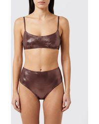 Blumarine - Stretch Polyester Bikini Top - Lyst