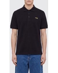 KENZO - Logo Patch Short-Sleeved Cotton Polo Shirt - Lyst