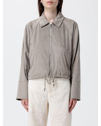 Liu Jo - Suede Shirt Jacket - Lyst