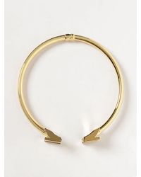 Elisabetta Franchi - Monogram Logo Bangle Bracelet - Lyst