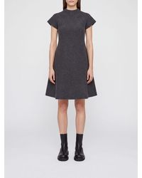 Jil Sander - A-Line Short-Sleeve Mini Dress - Lyst