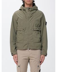 Stone Island - Hooded Parka - Lyst