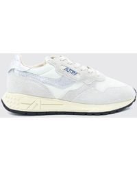 Autry - Reelwind Nylon And Suede Sneakers With Serrated Sole - Lyst