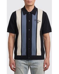 Carhartt - Striped Short-Sleeve Cotton Knit Shirt - Lyst