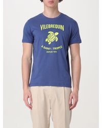 Vilebrequin - T-shirt in cotone con logo - Lyst