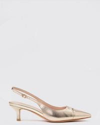 Twinset - Laminated Leather Slingback - Lyst