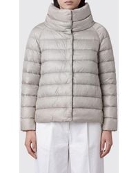 Herno - Sofia Short Ultra-Light Nylon Down Jacket With High Neck - Lyst