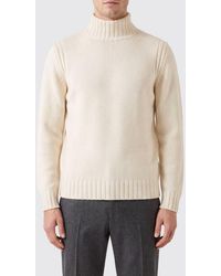 Ballantyne - Long-Sleeved Ultrafine Merino Wool Turtleneck Jumper - Lyst