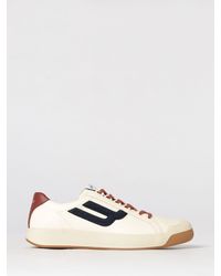 Bally - Competition Bicolor Leather Low-Top Sneakers With Shell Toe - Lyst