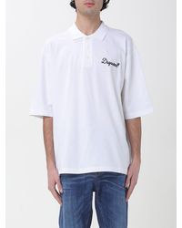 DSquared² - Cotton Polo Shirt With Logo - Lyst
