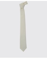Emporio Armani - Classic Pure Silk Tie For Elegant Occasions And Events - Lyst