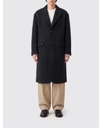 Marni - Single-Breasted Knee-Length Wool Coat With Lapel Collar - Lyst