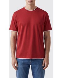 Brunello Cucinelli - Basic Cotton T-Shirt - Lyst
