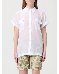 Mason's - Cotton And Silk Shirt - Lyst